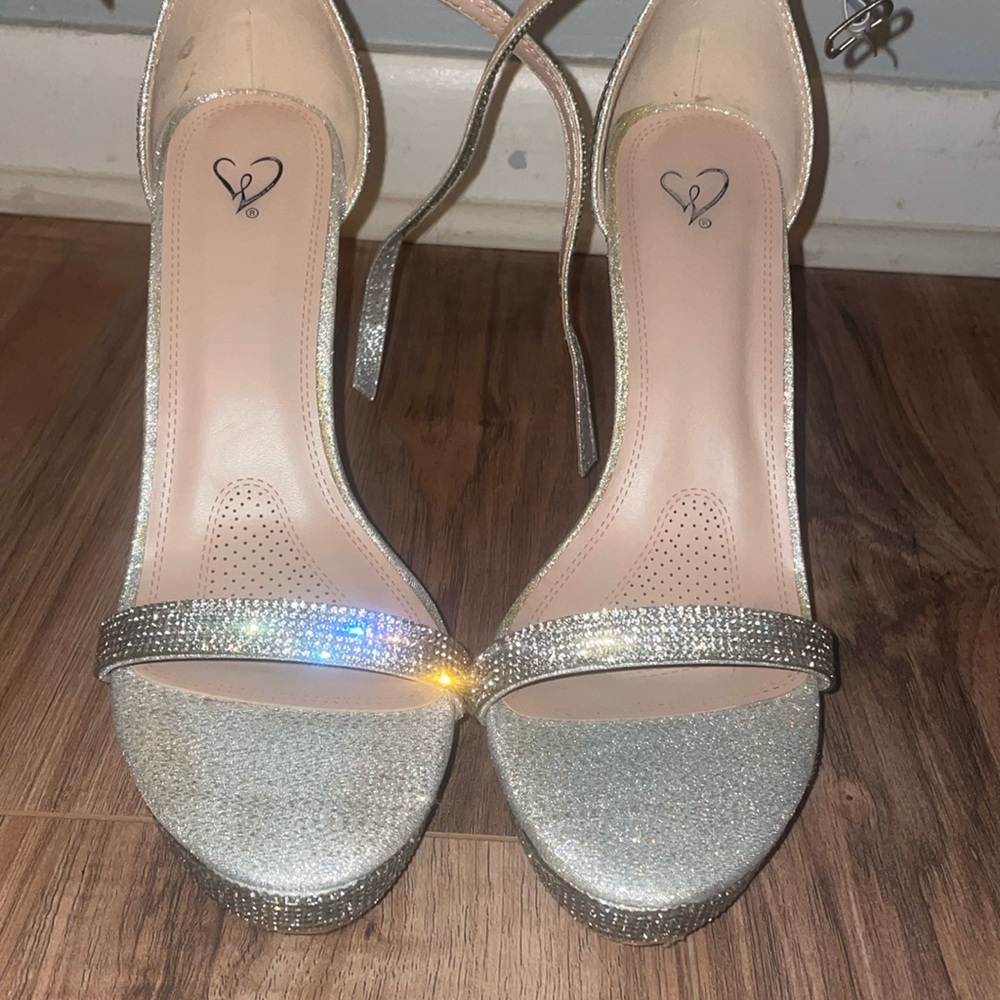 Sparkly heels